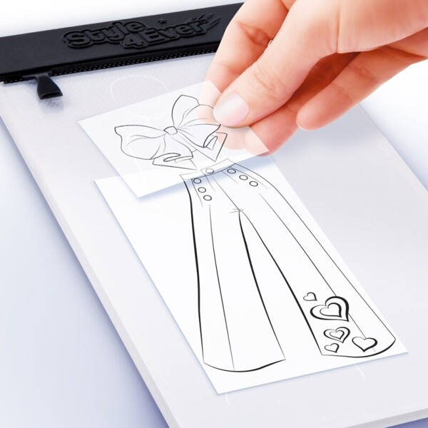 Style 4 Ever Fashion Designer Light-up Pad (Bilde 4 av 7)
