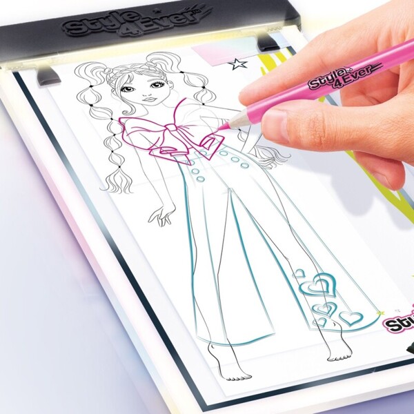 Style 4 Ever Fashion Designer Light-up Pad (Bilde 5 av 7)