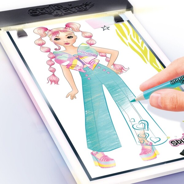 Style 4 Ever Fashion Designer Light-up Pad (Bilde 6 av 7)