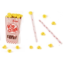 Popcornbeger Pennsett med Viskelær 12 st