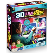 3D Lumi Glow tegnebretteventyr