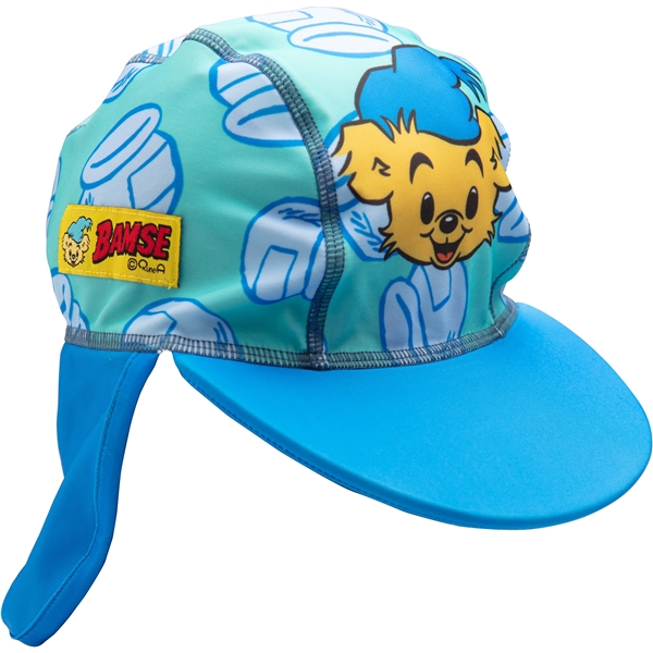 Swimpy UV-Hatt Bamse Turkis (Bilde 1 av 3)