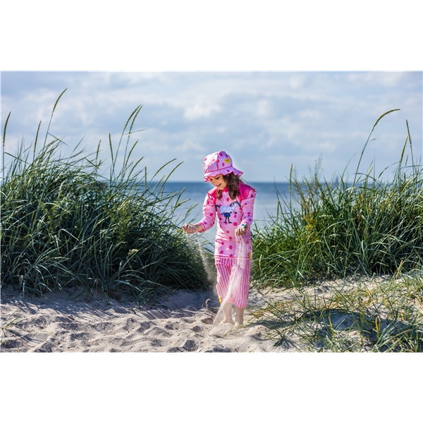 Swimpy UV-Hatt Pippi Rosa (Bilde 2 av 2)