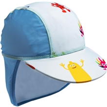 74-80 cl - Swimpy UV-Hatt Bubbles Blue