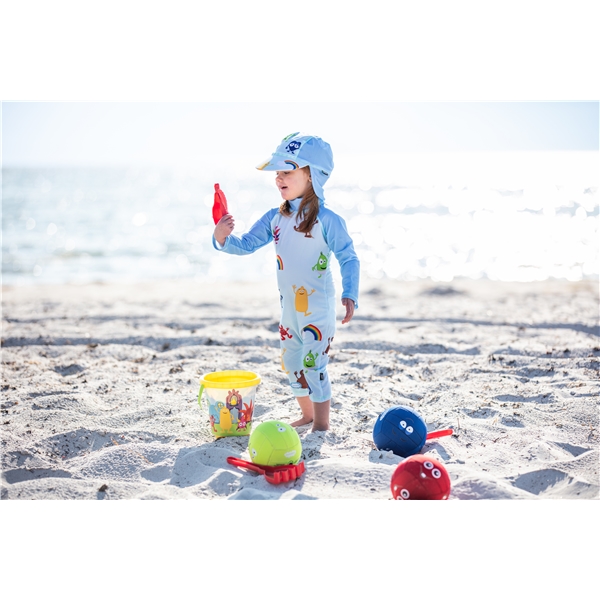 Swimpy UV-Hatt Bubbles Blue (Bilde 4 av 4)