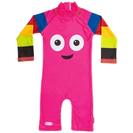 Swimpy UV-puku Babblarna Pinkki 98-104 cl