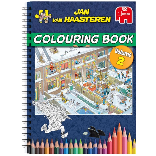 Colouring Book Volume 2 Jan Van Haasteren (Bilde 1 av 4)
