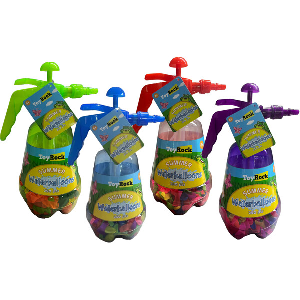 Vannballongpumpe og 250 ballonger (Bilde 2 av 2)