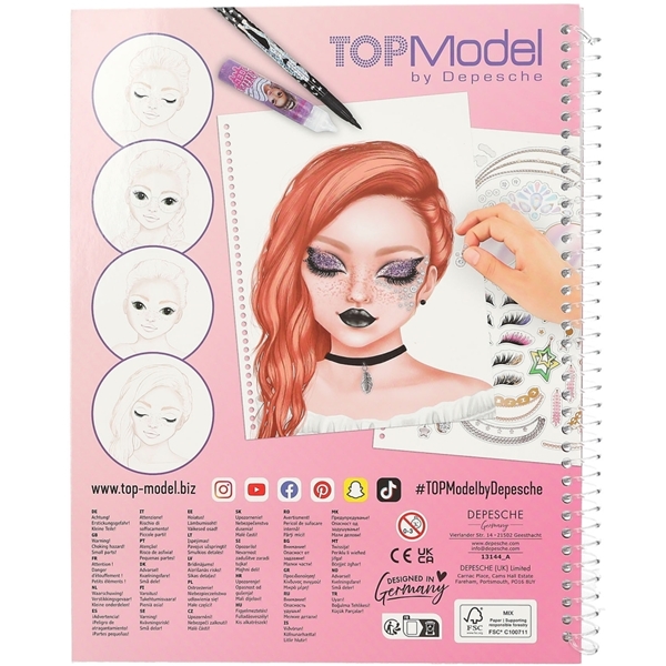 TOPModel Make-Up Design Book (Bilde 4 av 6)