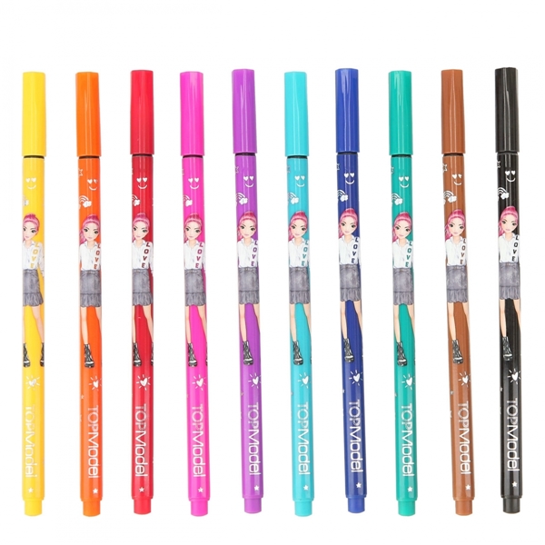 TOPModel Fineliner penner, 10-s (Bilde 2 av 6)