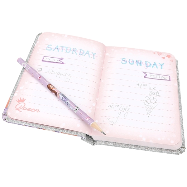 TOPModel Notebook med penn Glitter Queen (Bilde 4 av 5)