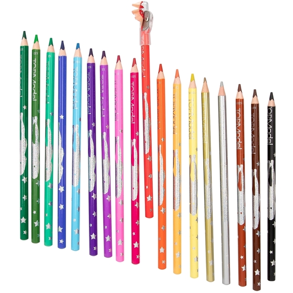 TOPModel Fargeblyanter med blyantspisser 18-p (Bilde 2 av 3)