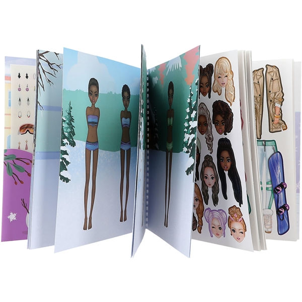 TOPModel Dress Me Up Stickerbook Winter (Bilde 3 av 4)