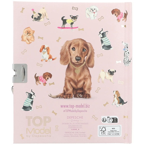 TOPModel Dagbok KITTY & DOGGY, hund (Bilde 5 av 5)