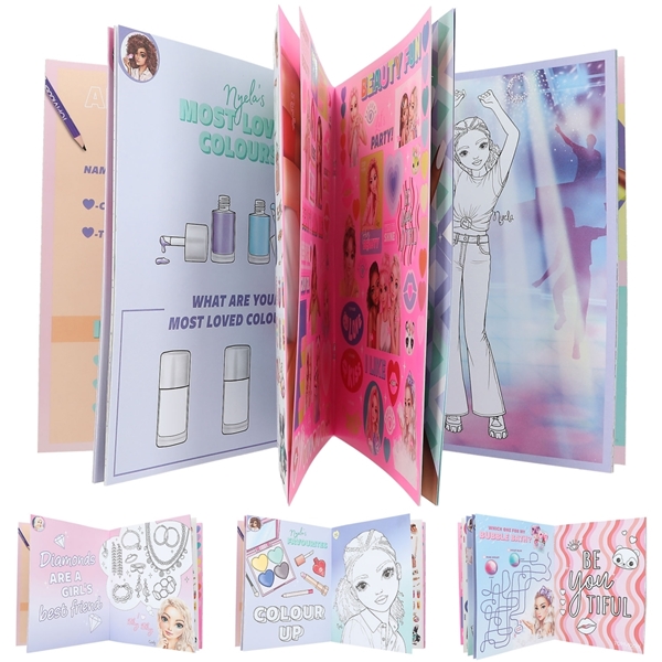 TOPModel Malebok BEAUTY FUN (Bilde 2 av 4)