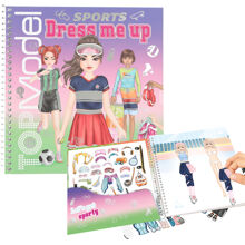 TOPModel Dress Me Up Sport Klistremerkebok