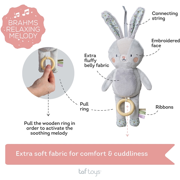 Taf Toys Rylee Musical Bunny (Bilde 6 av 6)