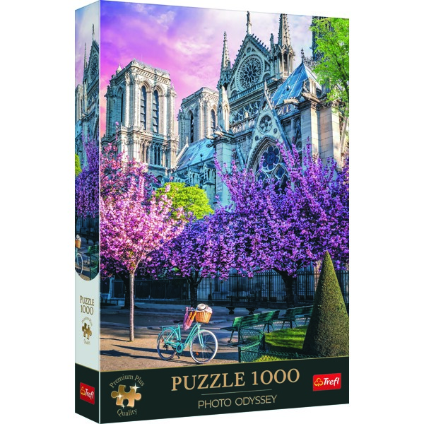 Puslespill 1000 Biter Trefl Notre Dame