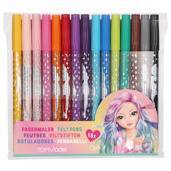 TOPModel Tusjpenner 15-pack (Bilde 1 av 2)