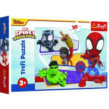 Puslespill med 30 brikker – Spidey And His Amazing