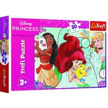 Puslespill 30 biter Disney Princess
