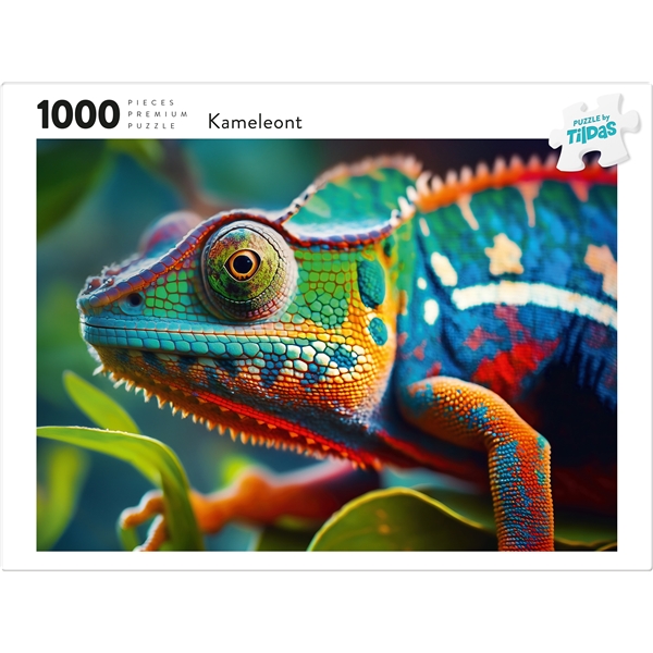 Puslespill 1000 brikker kameleon (Bilde 2 av 2)