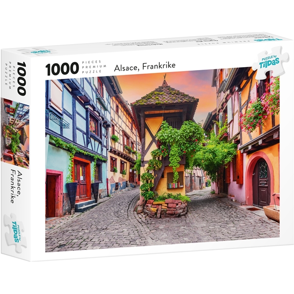 Puslespill 1000 brikker Alsace (Bilde 1 av 2)