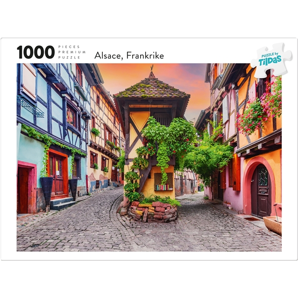 Puslespill 1000 brikker Alsace (Bilde 2 av 2)