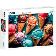 Puslespill 1000 Biter Glassige Tider