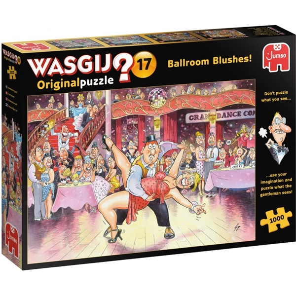 Wasgij Puslespill #17 Ballroom Blushes (Bilde 1 av 2)