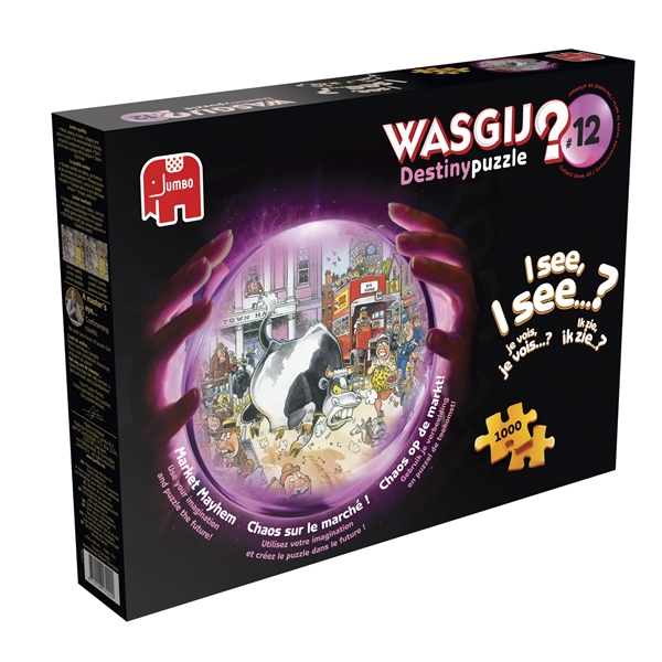 Wasgij Destiny Puslespill #12 Market Mayhem (Bilde 1 av 2)