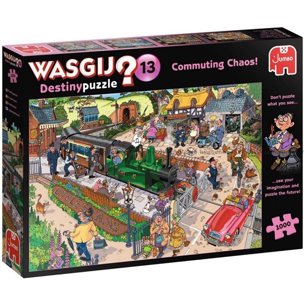 Wasgij Destiny Puslespill #13 Commuting Chaos (Bilde 1 av 2)