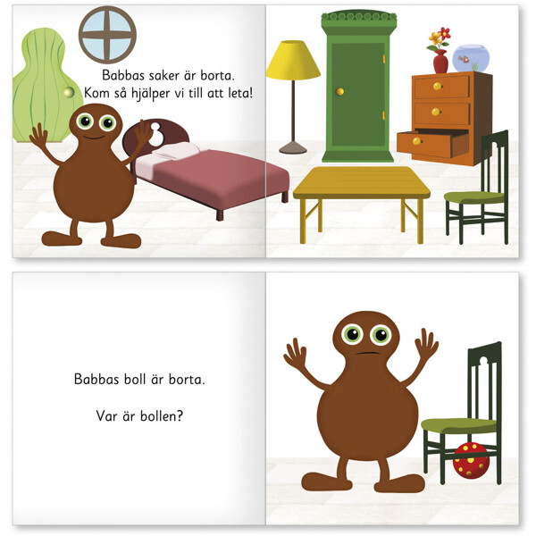 Babblarna Bok Hvor er Babbas ting (Bilde 2 av 3)