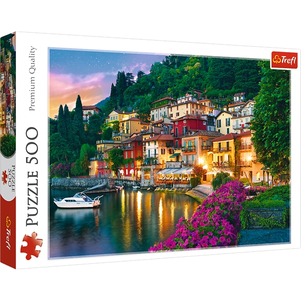 Puslespill 500 deler - Lake Como Italy