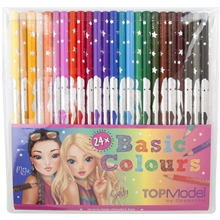 TOPModel Fargepenner 24-pack