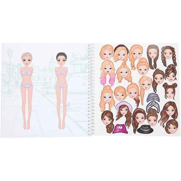 TOPModel Dress Me Up Stickersbok (Bilde 4 av 4)