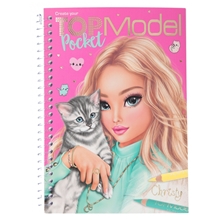 TOPModel Lommemalerbok