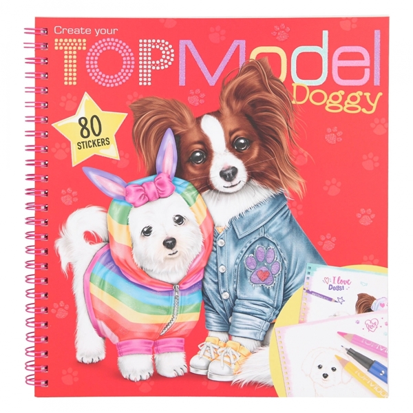 TOPModel Sweet Doggy Tegnebok (Bilde 1 av 4)