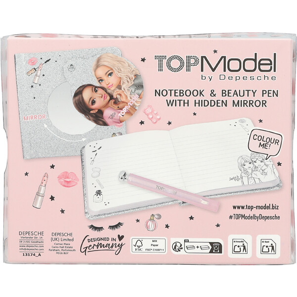 TOPModel Beauty Skrivehefte med Blekkpenn (Bilde 4 av 4)