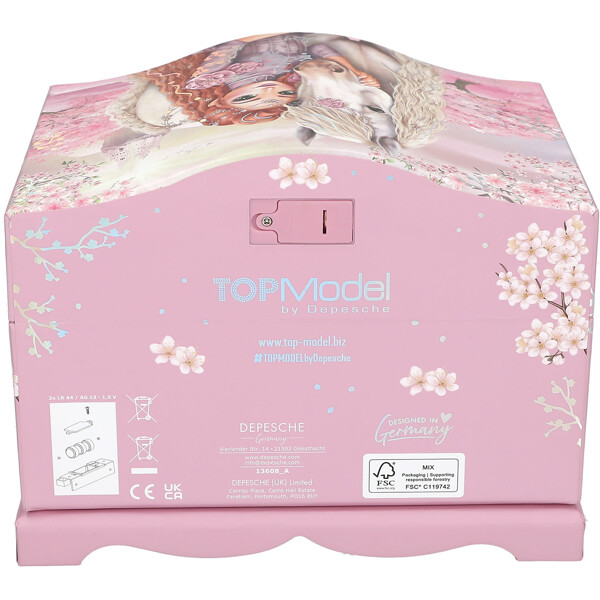 TOPModel Smykkeskrin med lys VIVA VIOLET (Bilde 4 av 4)