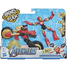 Avengers Bend & Flex Rider Iron Man