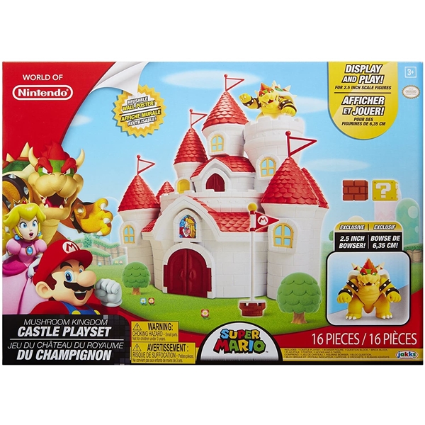 Super Mario Mushroom Kingdom Castle Playset (Bilde 1 av 2)