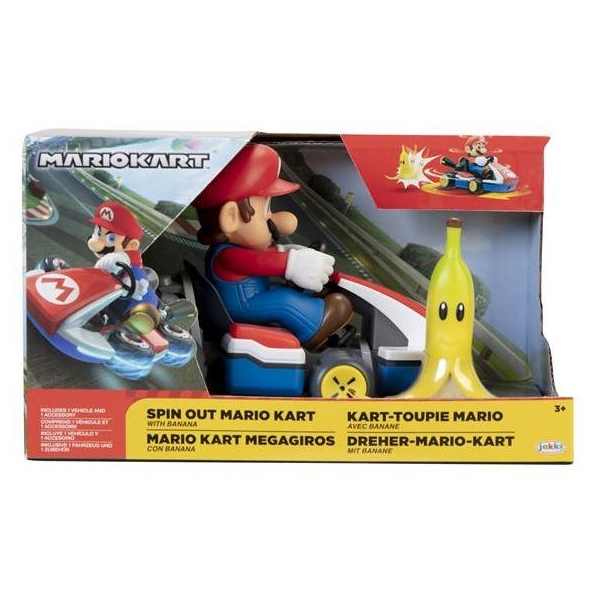 Super Mario Spin Out Mario Kart Mario (Bilde 3 av 4)