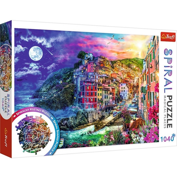 Puslespill 1040 Deler Spiral - Magical Bay (Bilde 1 av 2)