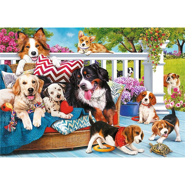 Trefl Prime Puslespill Doggy Friendship 1000 st (Bilde 2 av 5)