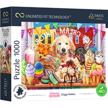 Trefl Prime Puslespill Doggy Peekers 1000 st
