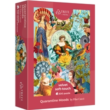 Trefl Prime Velvet Puzzle Quarantine Moods 500 B