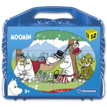 Moomin Blokkpuslespill 12 deler