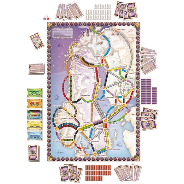 Ticket To Ride Nordic Countries SE (Bilde 2 av 2)