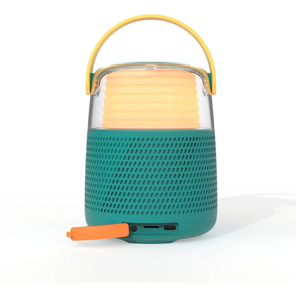 Høyttaler Karaoke Kit Mic LED Blå (Bilde 3 av 9)
